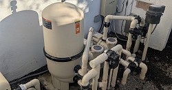 Upgraded to new pool equipment